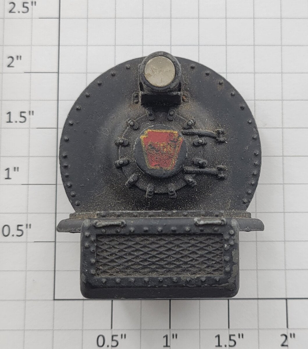 Lionel 671-196 O Gaug6-8-6 Turbine w/ Decal & Prism Lens Loco Boiler Front #6200