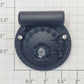 Lionel 2065-15 O Gauge Die-Cast Black Boiler Front with Lens and Jewels