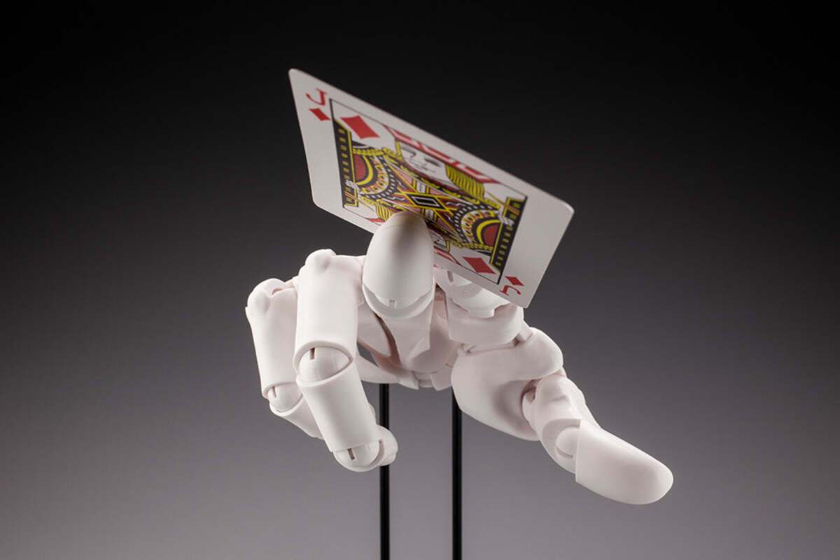 Kotobukiya AT005 1:1 Artist Support Item Hand Model/R -Gray- Plastic Model Kit