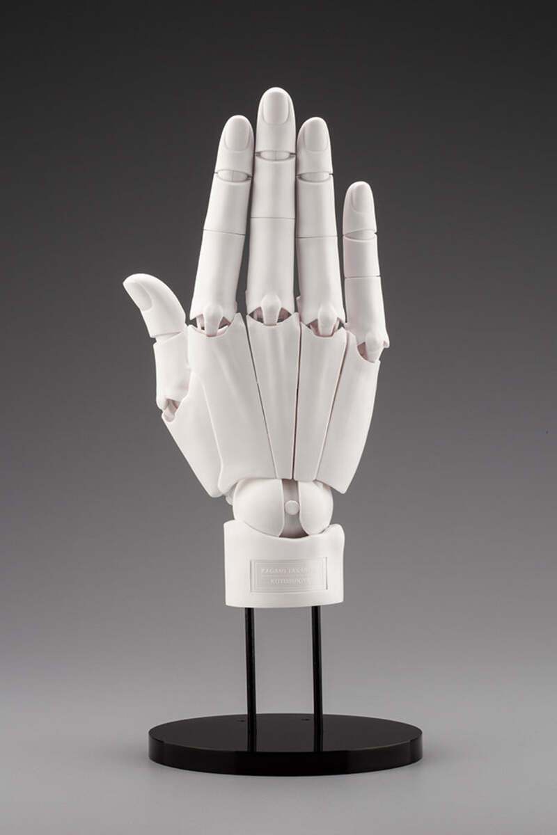 Kotobukiya AT005 1:1 Artist Support Item Hand Model/R -Gray- Plastic Model Kit