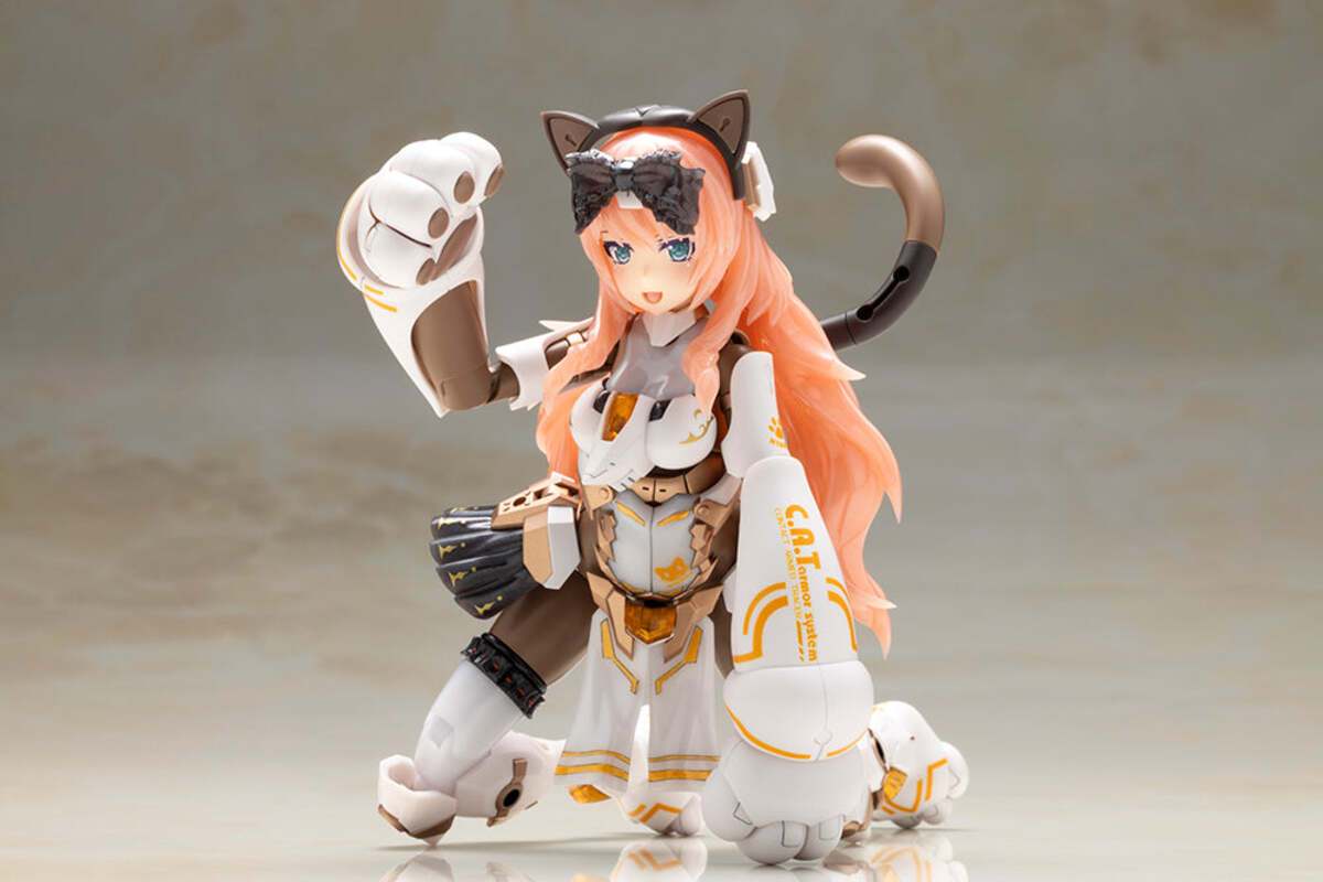Kotobukiya FG187 NON Frame Arms Girl Durga I (Cat Armor Ver. -Calico-) Model Kit