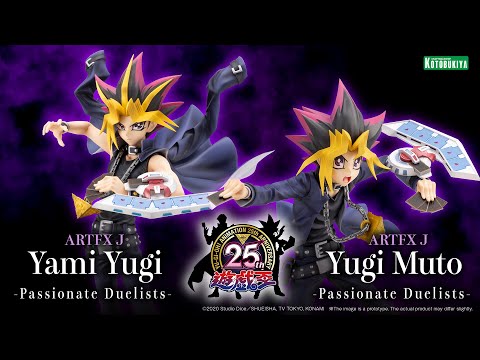 Kotobukiya PV325 1:7 ARTFX J Yugi Muto -Passionate Duelists- Plastic Model Kit