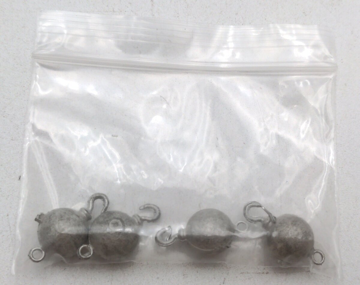 Steel City SS700-U 1:50 Ball Hook (4) - Unfinished