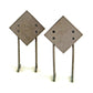 Steel City SSR100-U 1:50 Steel City Construction Ahead 2 Signs 7ft - Unfinished