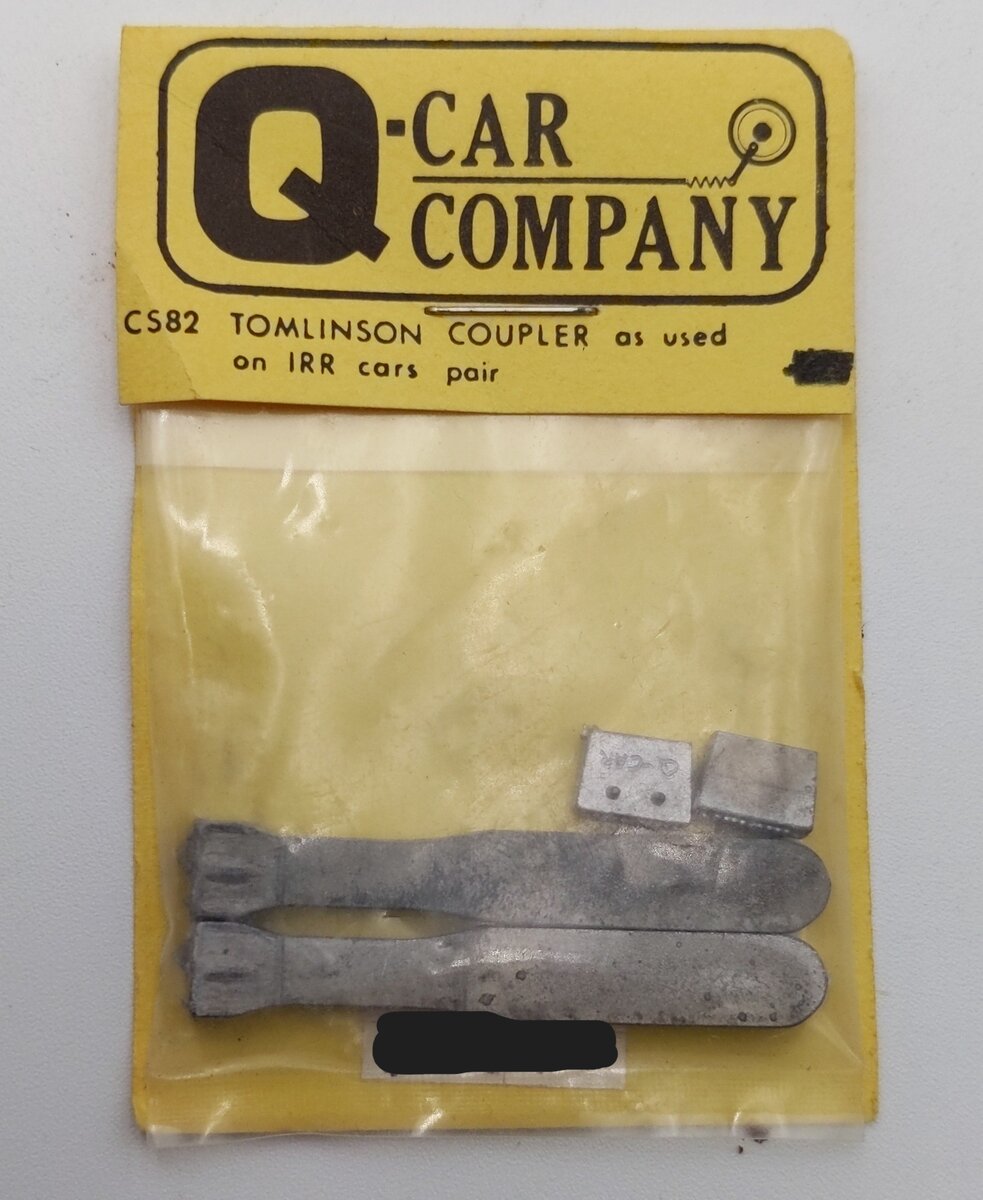 Q-Car Company CS82 Tomlinson Coupler for IRR Cars
