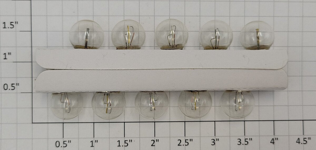 Eiko 455 7 Volt 3 Watt Miniature Bayonet Base Clear Bulb (Box of 10)