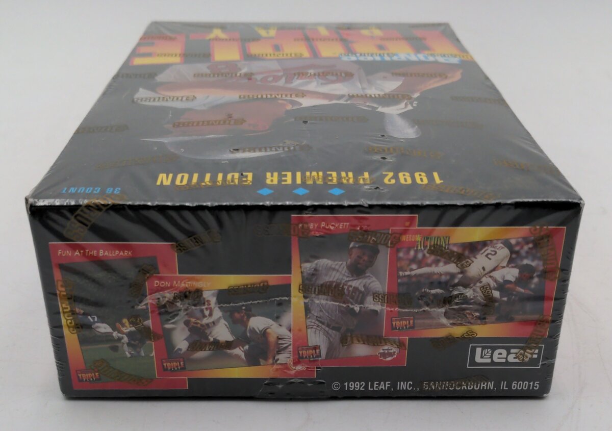 Leaf 4940997-A Donruss 1992 Premier Edition Triple Play Baseball Cards (36ct)