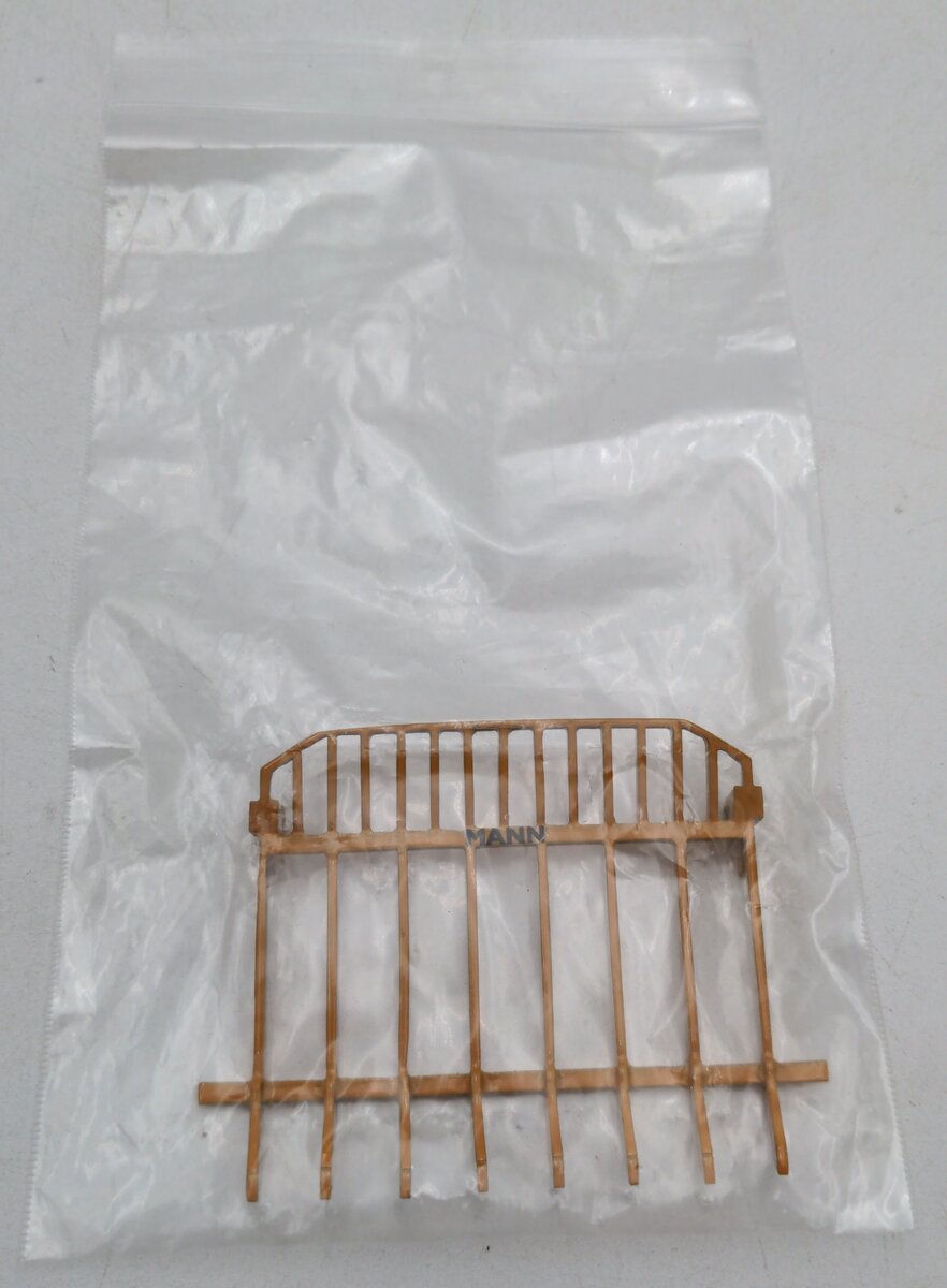 Steel City SS468-Y 1:50 Mann Brush Rake-NZG D8L/D8N/D9R - Yellow