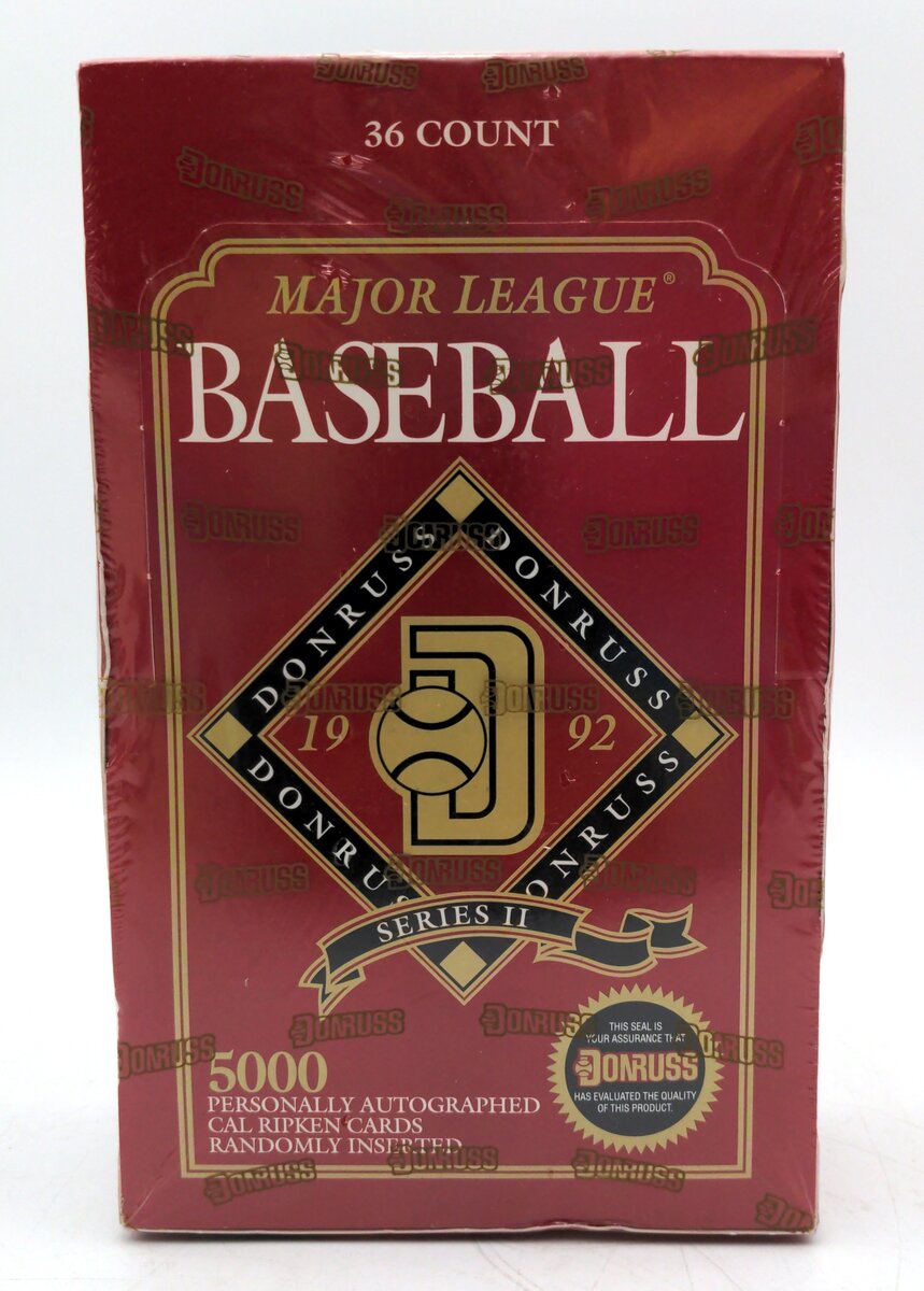 Leaf 82200 Donruss 1992 Edition Series 2 MLB Cards 36ct