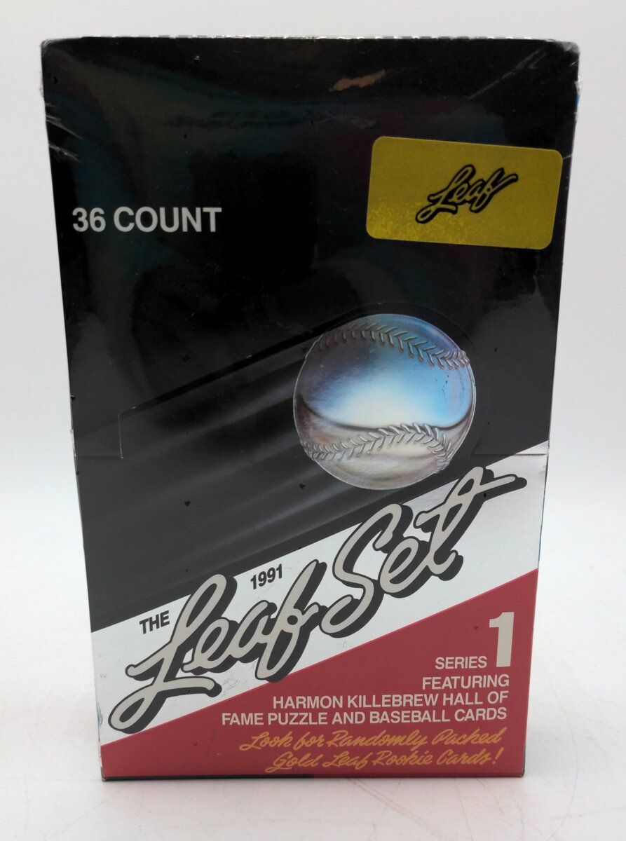 Leaf 1991 Set Series 1 Harmon Killebrew Hall of Fame Puzzle & Baseball Cards