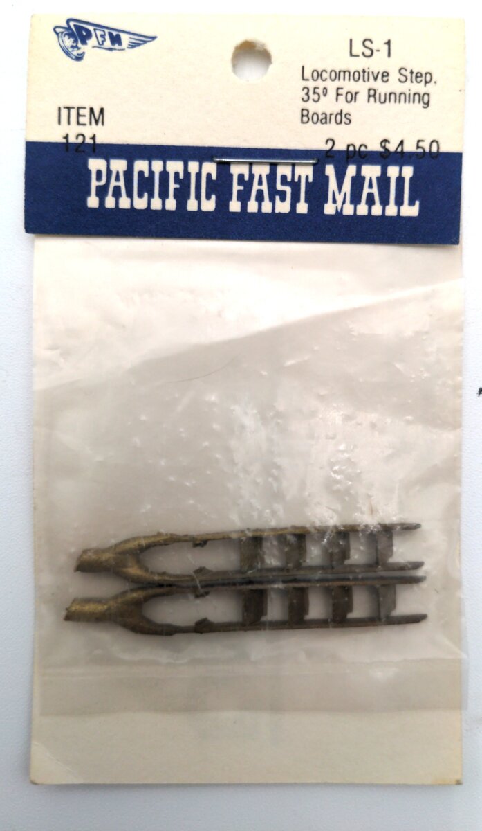 Pacific Fast Mail 121 LS-1 Locomotive Stairs 1 Pair