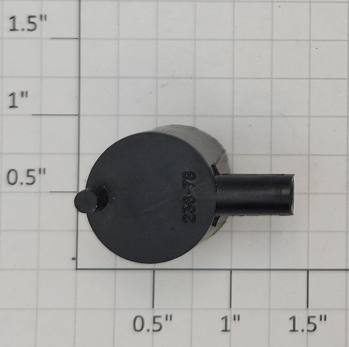 Lionel 236-78 O Gauge Black Plastic Smoke Unit Cylinder