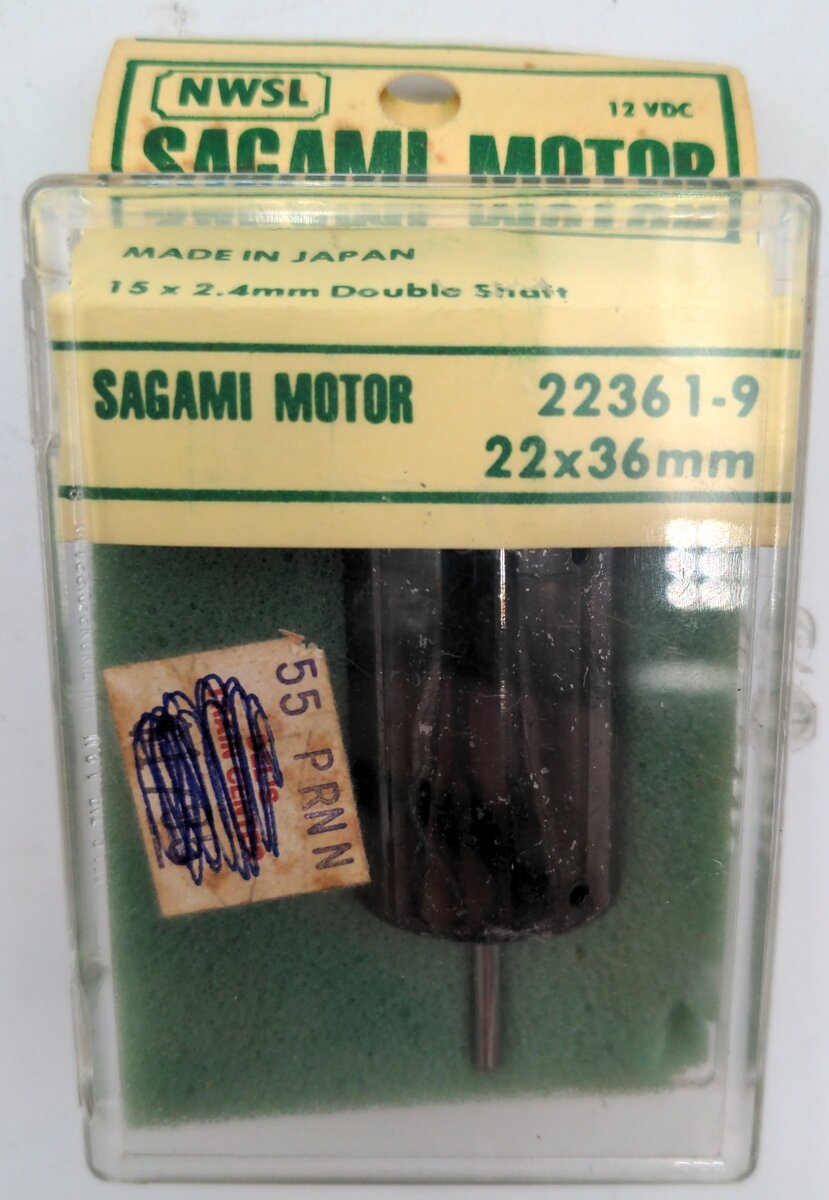 NWSL 2236-1-9 22x36mm 12 VDC Sagami Motor