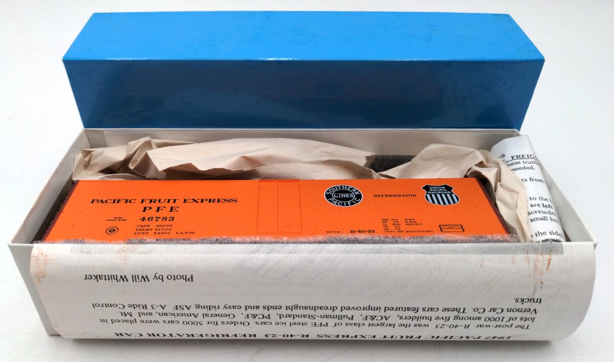 Pacific Rail 2332.13 S Scale Steel Ice Reefer Pacific Fruit Express #46783