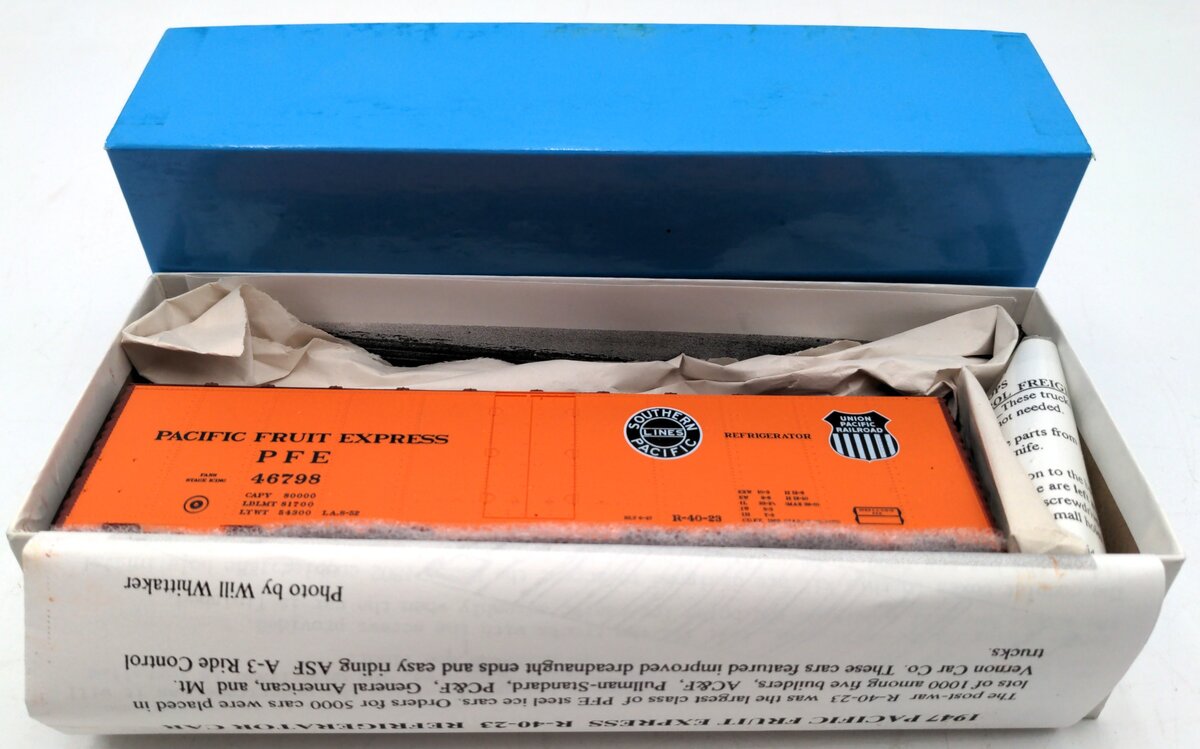 Pacific Rail 2332.19 S Scale Steel Ice Reefer Pacific Fruit Express #46798