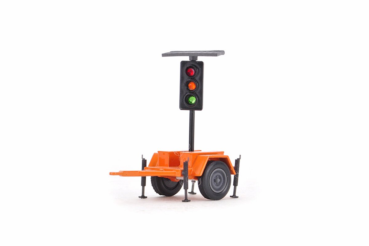 MB Models MBM-075 1:50 Portable Solar Traffic Light