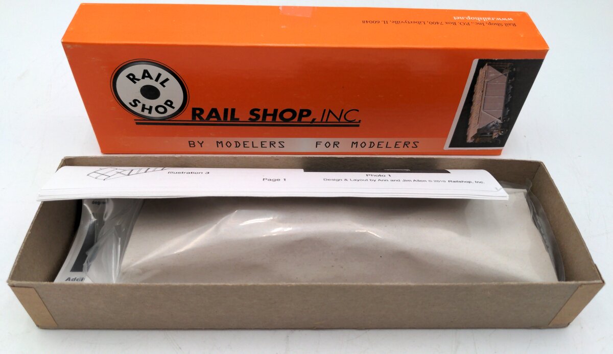 Rail Shop H30 HO Scale Hybrid Kit Hopper Car