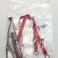 Evot EV35-SB-R 1:50 Triple Spreader Bar w/Chains & Straps - Red