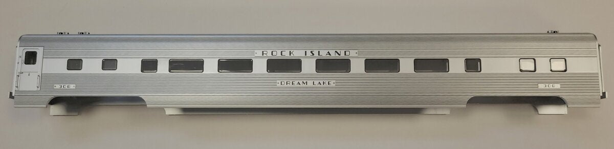 Lionel 82568-2 Rock Island 21" Streamlined Passenger Coach Car Body Shell #308
