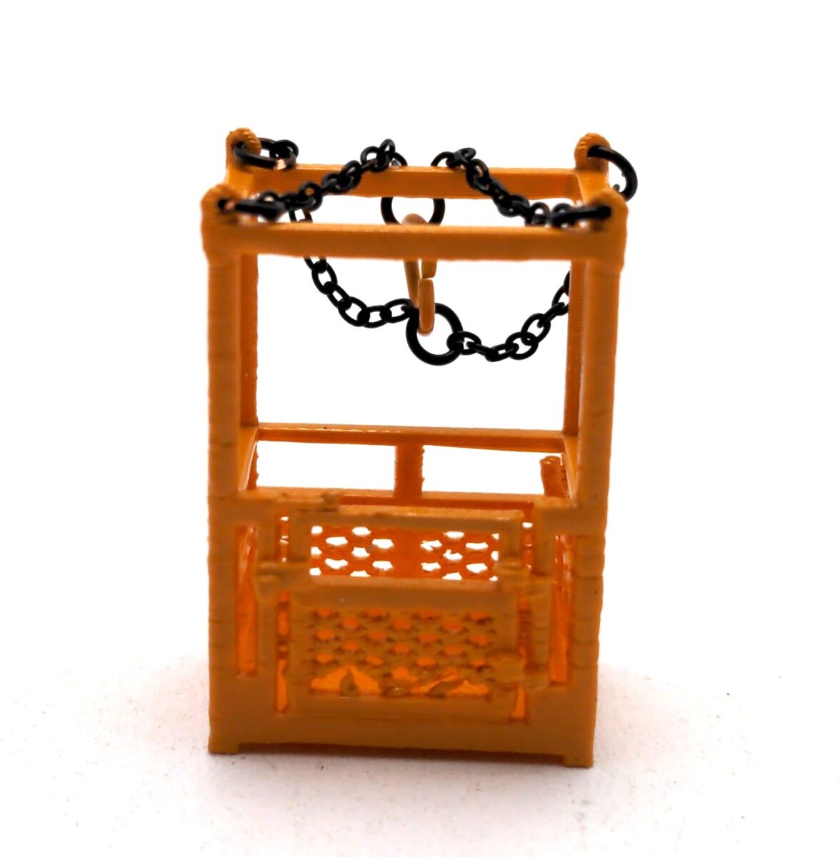 Evot EV3D-MC2-87-Y 1:87 Man-Lift Cage - Two Person - Yellow
