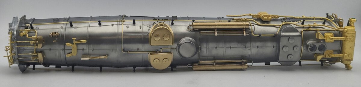 Lionel 11401-2 Unpainted 2-8-8-2 H-7 Steam Locomotive Boiler Body Shell