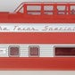 Lionel 82577-2 The Texas Special 21" Passenger Vista Dome Shell #1505