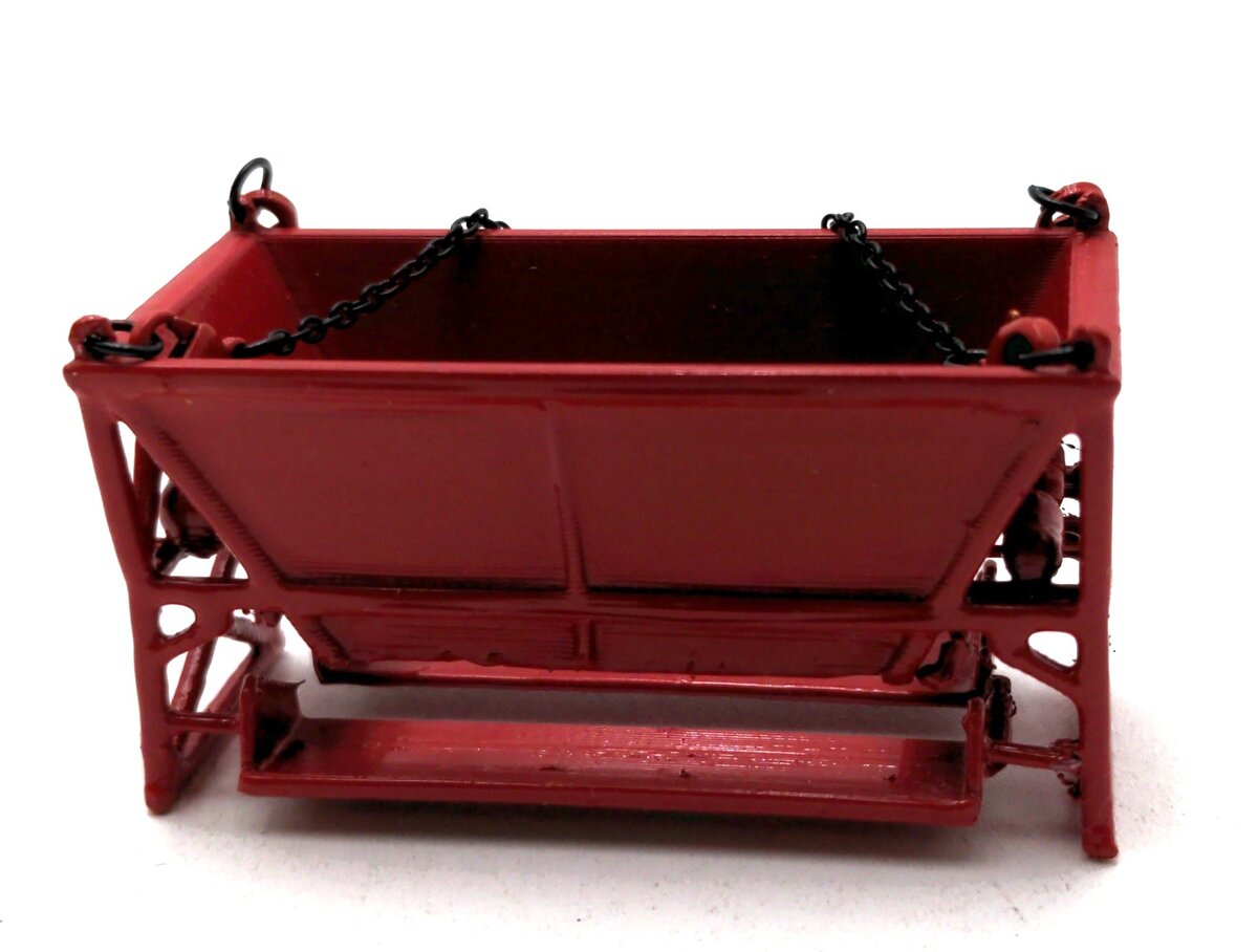 Evot EV3D-COH-87-R 1:87 Concrete Hopper - Red