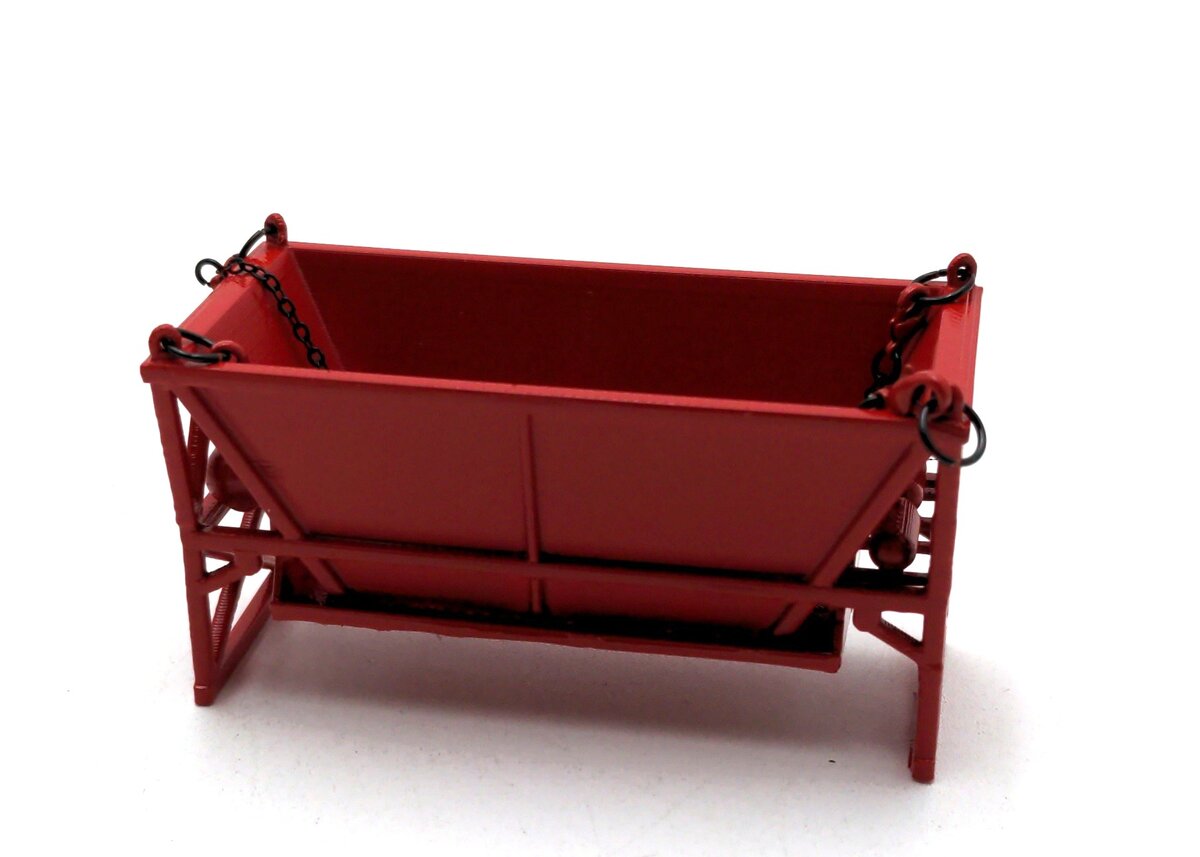 Evot EV3D-COH-64-R 1:64 Concrete Hopper - Red