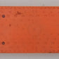 Lionel 16958-1 O Gauge Orange Depressed Flatcar with Trucks and Couplers