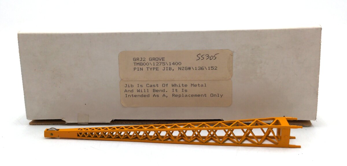 Steel City SS305 1:50 Grove Crane Jib-NZG TM800/1400 Jib