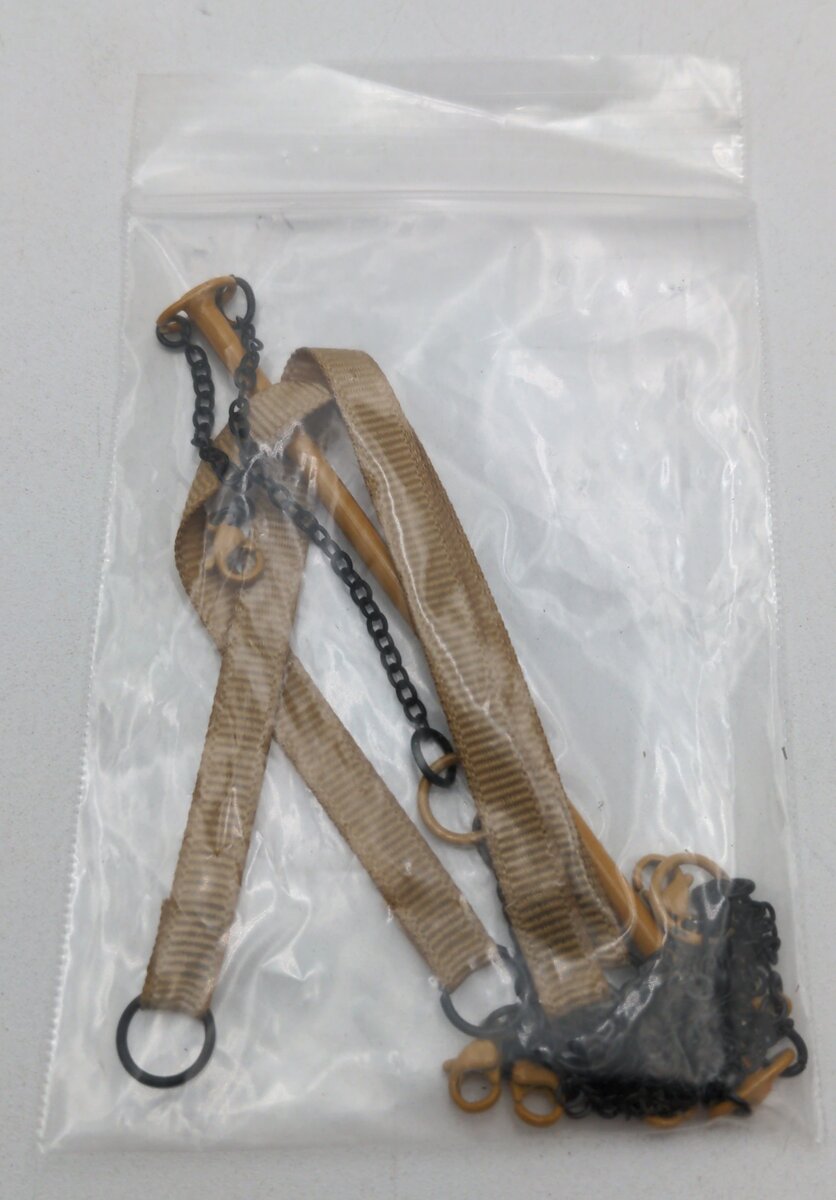 Evot EV06-ST-Y 1:50 Lifting Chain Set w/Spreader Bar - Yellow