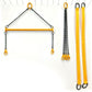 Evot EV06-ST-Y 1:50 Lifting Chain Set w/Spreader Bar - Yellow