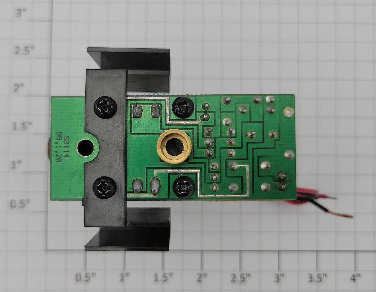 MTH AA-0000007 O Smoke Unit PCB Circuit Board w/ Fan Motor and Smoke Chamber