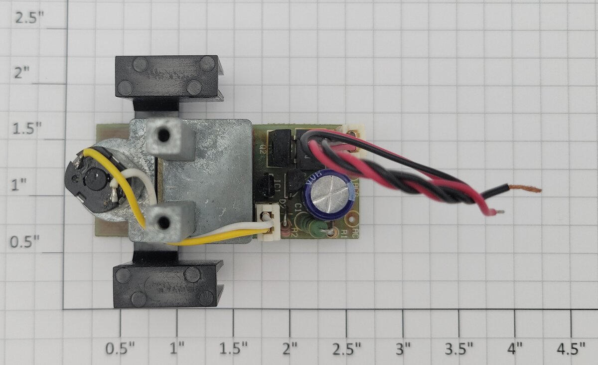 MTH AA-0000007 O Smoke Unit PCB Circuit Board w/ Fan Motor and Smoke Chamber