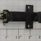 Acme 0709-10 O Gauge Bayonet Base Socket and Heavyweight Bracket Assembly
