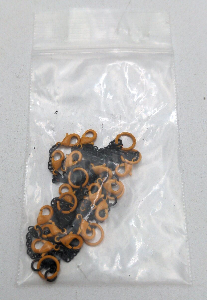 Evot EV02-LC-87-Y 1:87 Lifting Chain Set - Yellow