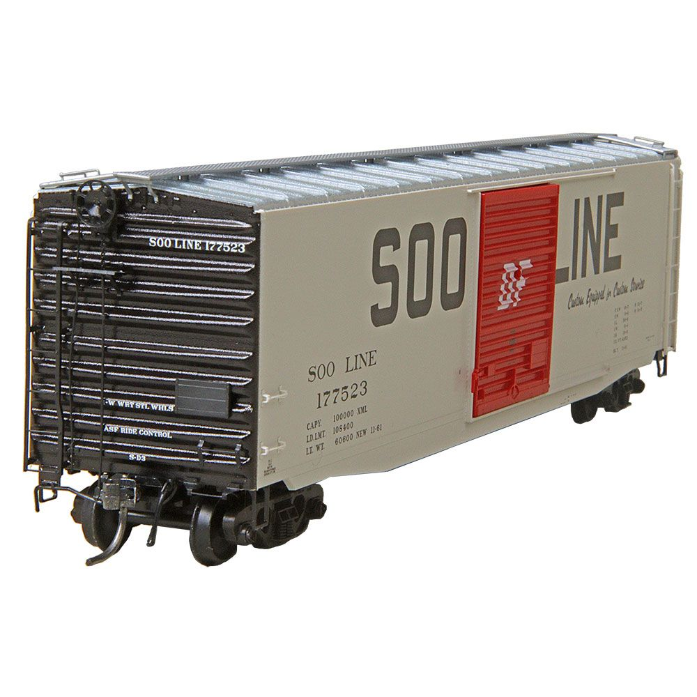 Kadee 6128 HO Soo Line RTR 50' PS-1 Boxcar #177523