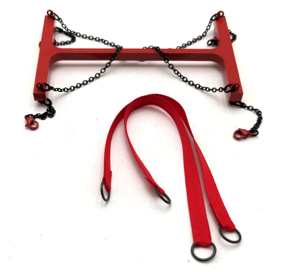 Evot EV10-IB-R 1:50 I-Beam Lifting Set w/Straps - Red