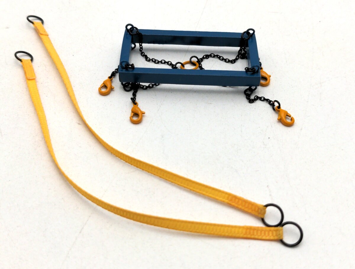 Evot EV10-LF-87-B 1:87 Lifting Frame Set w/Straps - Blue