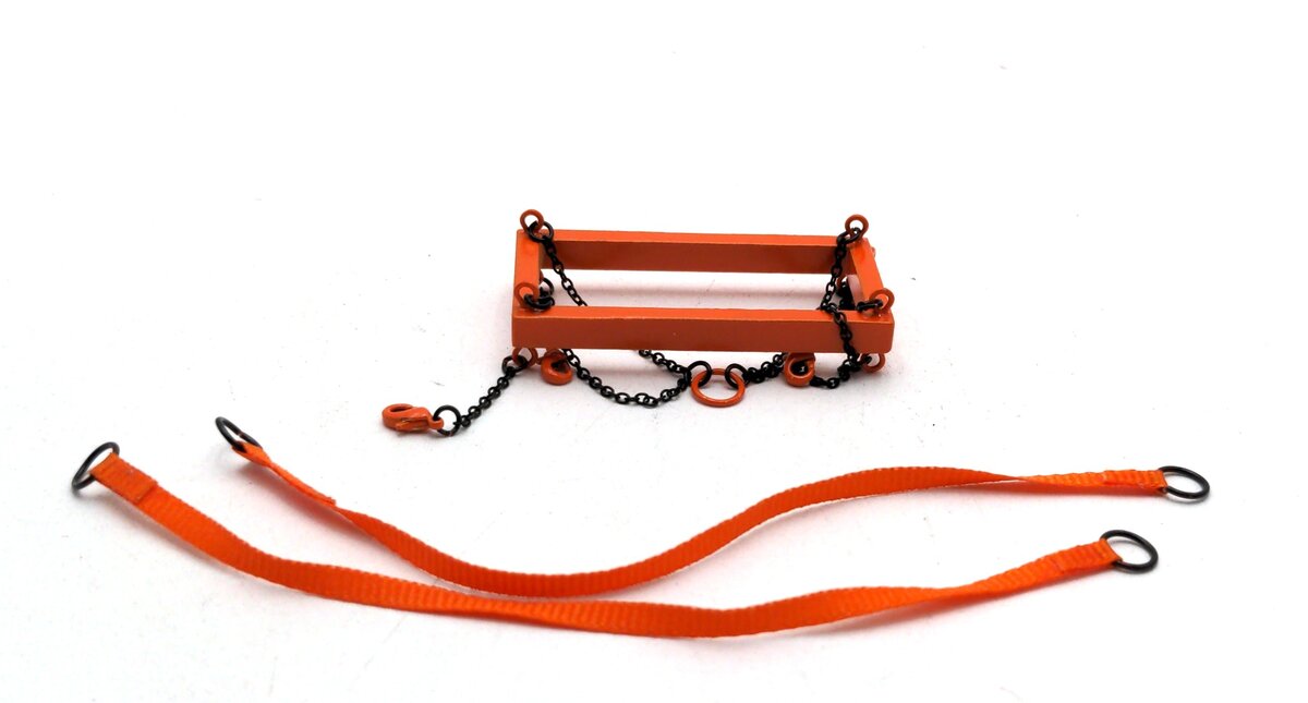 Evot EV10-LF-87-O 1:87 Lifting Frame Set w/Straps - Orange