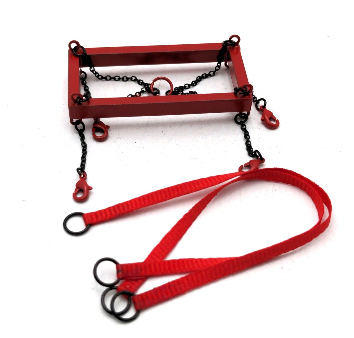 Evot EV10-LF-87-R 1:87 Lifting Frame Set w/Straps - Red