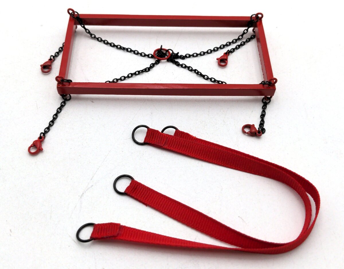Evot EV10-LF-R 1:50 Lifting Frame Set w/Straps - Red
