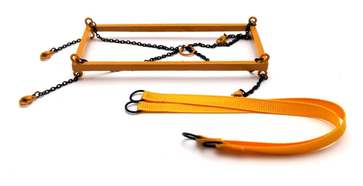 Evot EV10-LF-Y 1:50 Lifting Frame Set w/Straps - Yellow