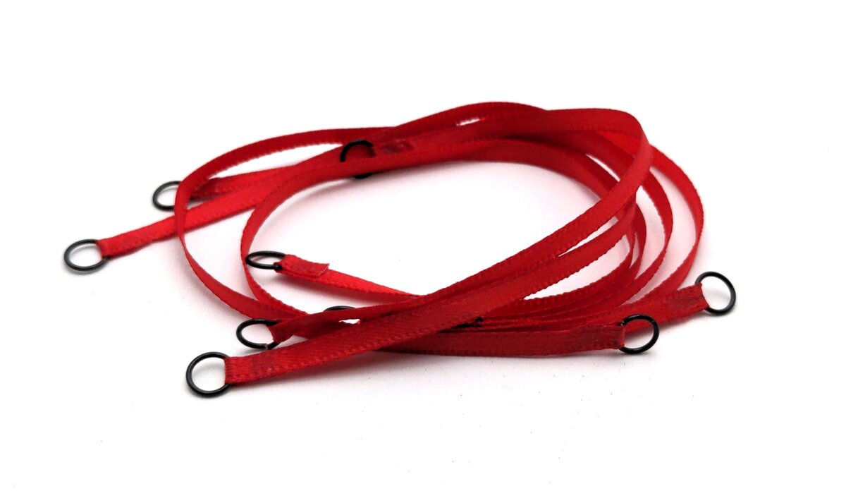Evot EV12-LS-87-R 1:87 Lifting Straps (Set of 6) - Red
