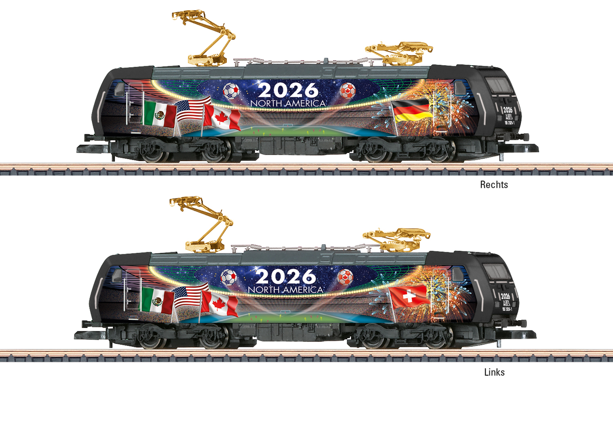 Marklin 088489 Z North America 2026 Class 185.2 Electric Locomotive