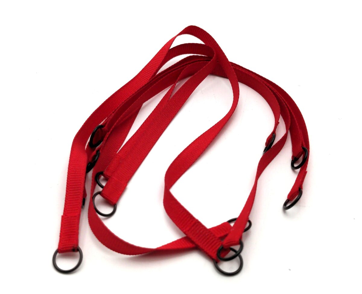 Evot EV12-LS-R 1:50 Lifting Straps (Set of 6) - Red