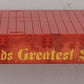 American Flyer 643-R S Gauge "Worlds Greatest Show" Red Plastic Flat Car Frame