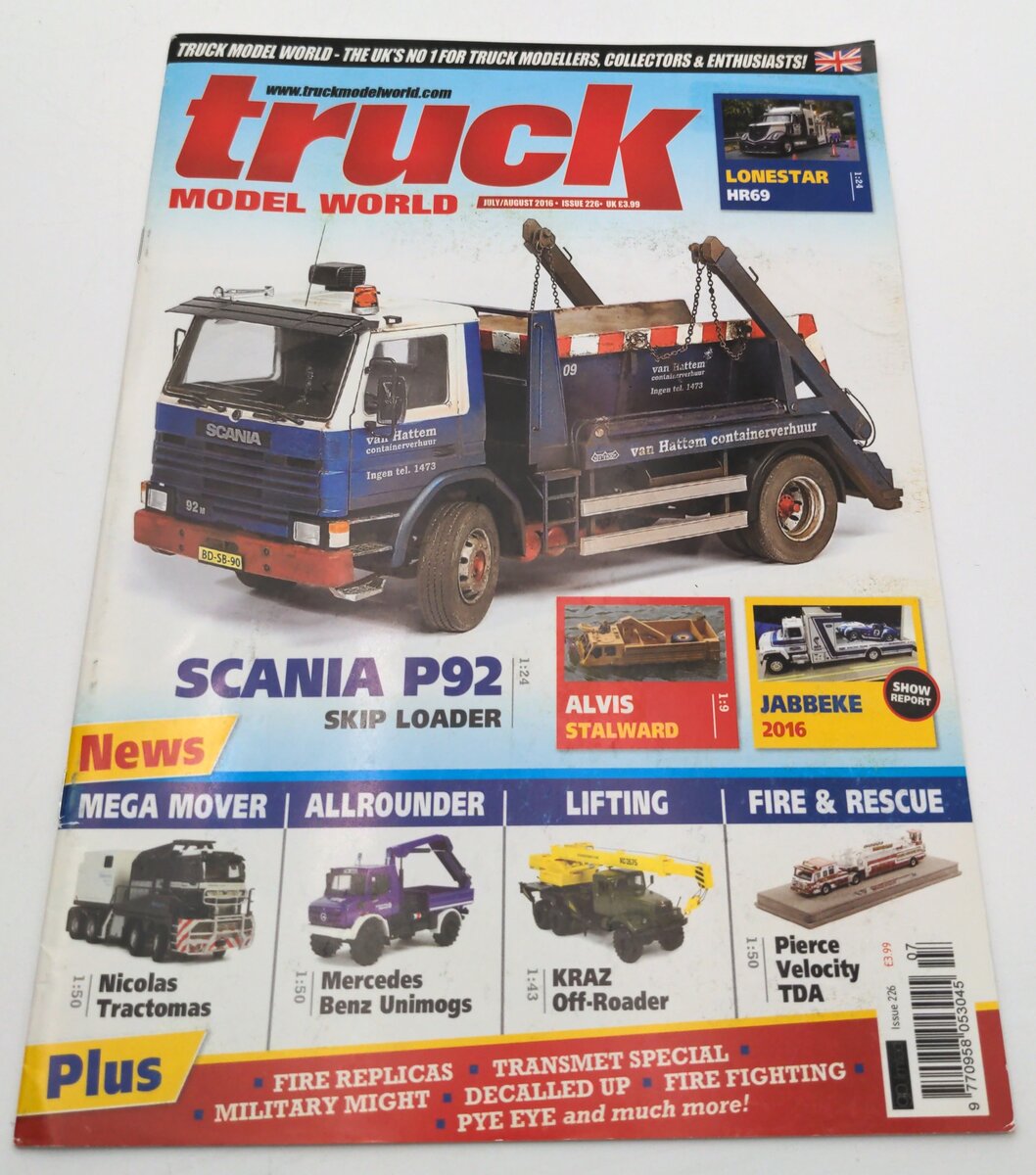 Truck Model World MG-TMW-226 Issue 226 - July/August 2016