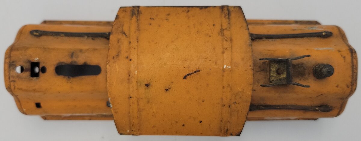 Lionel 252 Prewar O Gauge Orange Electric Loco Shell with Brass Trim and Inserts