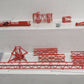 Conrad 7534 1:87 Scale Diecast MAN Wolffkran Tower Crane VG/Box